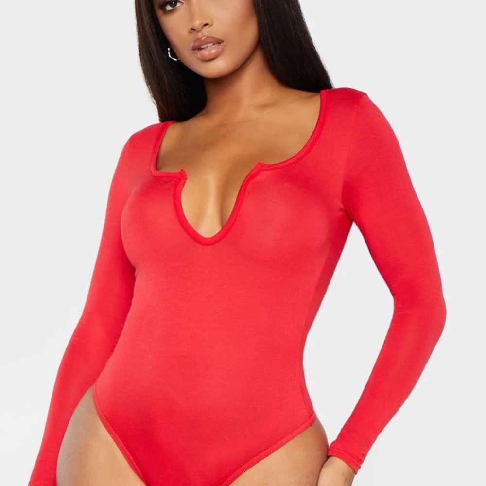 Pretty Little Thing long-sleeve bodysuit